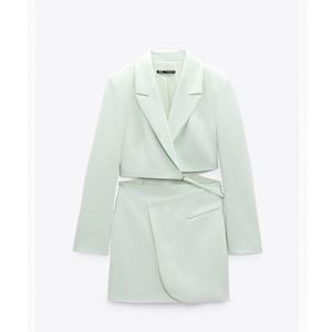 ZARA CUT OUT BLAZER DRESS